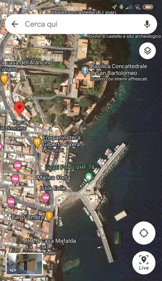 Villa Itaca Città di Lipari Esterno foto